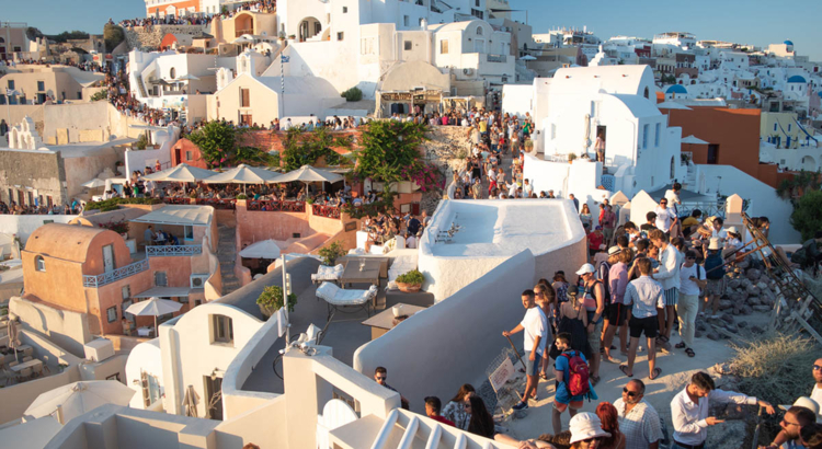 Santorin Overtourism