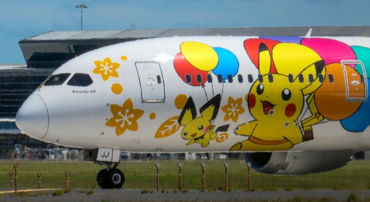 Pokemon Scoot Flugzeug Foto iStock Pokemon
