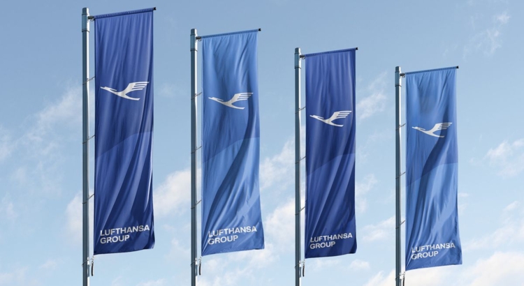LH Lufthansa Fahnen Symbol 2026 Foto Lufthansa