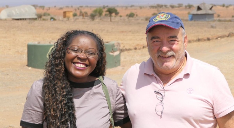 Welter Lilian und Bröckel Herbert in Kenia Foto Amondo