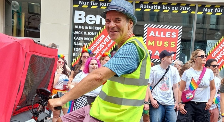 Peters Lothar, Rikschafahrt Foto Privat