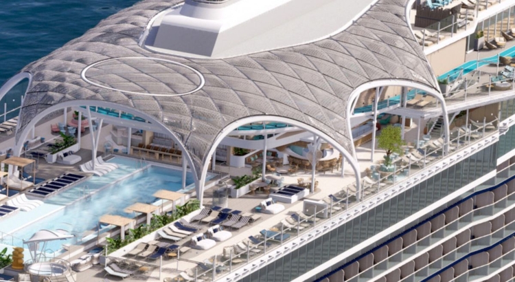 TUI Cruises Mein Schiff 8 Dach Foto TUI Cruises