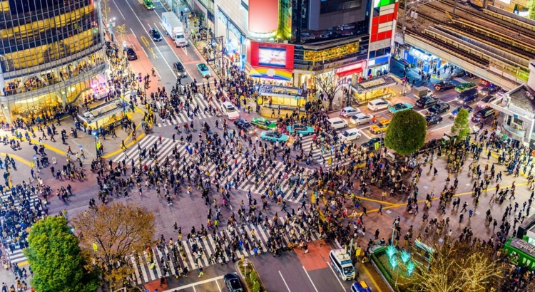 Japan Tokio Shibuya Scramble Crossing Foto iStock Sean Pavone