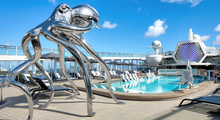 Oktopus-Skulptur des australischen Künstlers Todd Lyndon