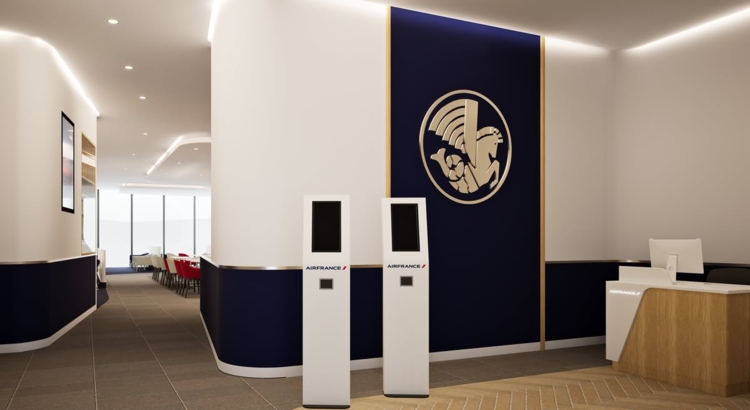 Air France lounge FRA Foto Wings Architects