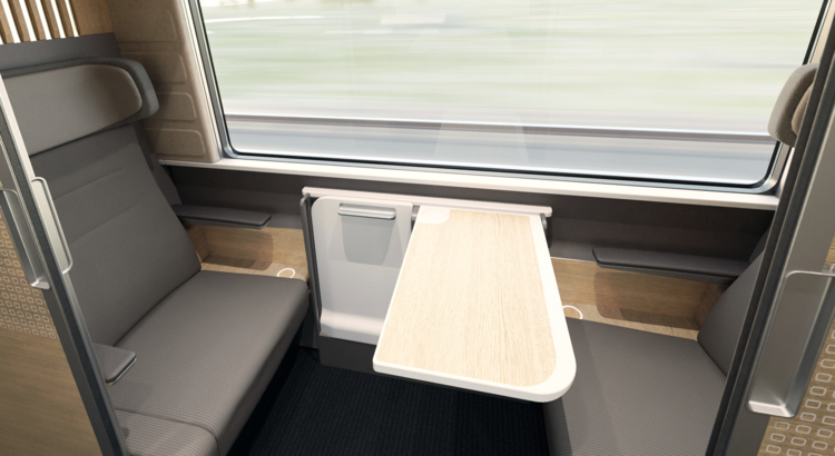 DB Deutsche Bahn ICE Abteil neues Konzept