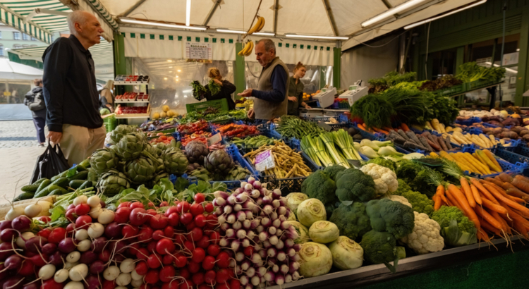 Deutschland München Viktualienmarkt