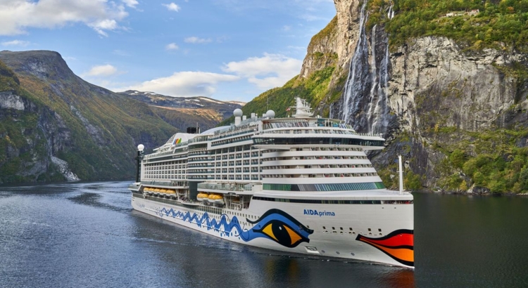 AIDA prima Fjord Foto Aida Cruises