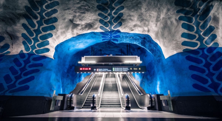 Schweden Stockholm Ubahn Foto iStock Wirestock