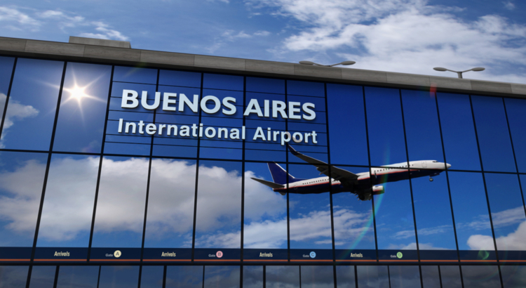 Argentinien Flughafen Buenos Aires