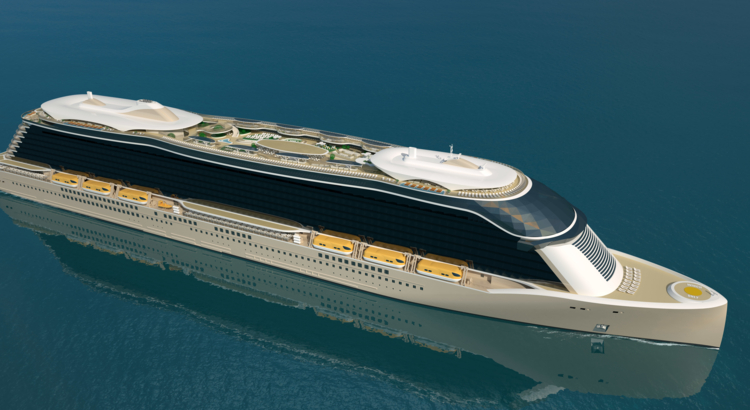 Studie der Meyer Werft Avatar Kreuzfahrtschiff Kreuzfahrt