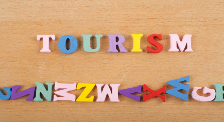 Tourismus Buchstaben