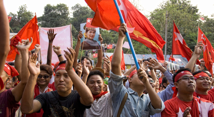 Myanmar Proteste