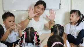 Philippinen Lehrer Schule MSC Foto Unicef Philippines