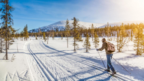 Kittilae Winter Langlauf Norwegen