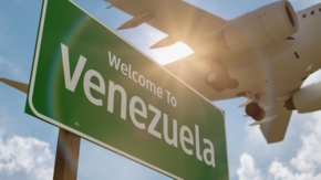 Venezuela Flugzeug Symbol Foto iStock Feverpitched