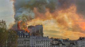 Frankreich Paris Notre-Dame in flammen Foto iStock David Henry