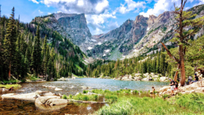 USA Rocky Mountain Nationalpark Dream Lake