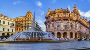 Italien Genua Piazza de Ferrari Foto iStock Boris B 17