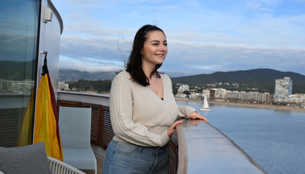 Donja Heidary Kreuzfahrtreporter AIDA